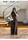 KAHVE PİLELİ YARASA KOL TAKIM-9066