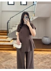 KAHVE PİLELİ YARASA KOL TAKIM-9066