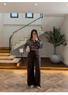 KAHVE TAŞLI GÖMLEK-5140