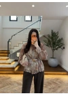 KARAMEL KALIN KORSELİ BLUZ-5158
