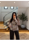 KARAMEL KALIN KORSELİ BLUZ-5158