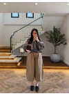 KARAMEL PERY VİNTAGE DENİM PANTOLON-0107