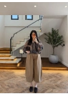 KARAMEL PERY VİNTAGE DENİM PANTOLON-0107