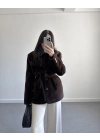 KEMERLİ TÜĞLÜ BLAZER CEKET