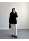 KEMERLİ TÜĞLÜ BLAZER CEKET