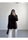 KEMERLİ TÜĞLÜ BLAZER CEKET