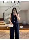 LACİVERT PANTOLON YELEK TAKIM -247172
