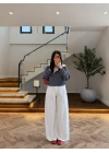 LACİVERT POLO YAKA ÇİZGİLİ BASİC -27K-000013