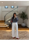 LACİVERT POLO YAKA ÇİZGİLİ BASİC -27K-000013