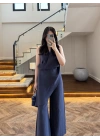 LACİVERT TASARIM TENSEL TULUM-26Y5369