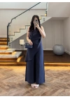 LACİVERT TASARIM TENSEL TULUM-26Y5369
