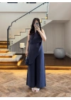 LACİVERT TASARIM TENSEL TULUM-26Y5369