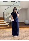LACİVERT TOKALI BAĞCIKLI TAKIM -3983