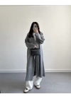 GRİ UZUN TRİKO HIRKA