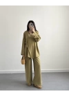 LUCİA PİNTEREST MODAL KİMONO TAKIM YAĞ YEŞİL