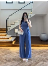 MAVİ ARKA BAĞLAMALI TAKIM
