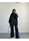 Mevsimlik Füme Oversize Takım