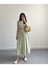 MİNT YEŞİL CROP POPLİN ETEK TAKIM
