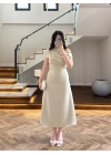 MİNT KAYIK YAKA ELBİSE -8722