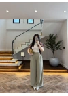 MİNT PİLELİ ARKA KAPAK DETAY PANTOLON-3939