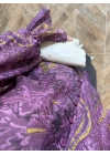 MÜRDÜM DESENLİ KOLU BÜZGÜLÜ GÖMLEK -EU5236