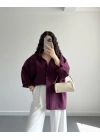 MÜRDÜM DÜŞÜK OMUZLU GÖMLEK
