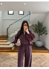 MÜRDÜM GARNİLİ BOMBER PANTOLON TAKIM-51458
