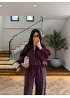 MÜRDÜM GARNİLİ BOMBER PANTOLON TAKIM-51458