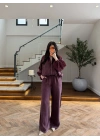 MÜRDÜM GARNİLİ BOMBER PANTOLON TAKIM-51458