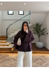 MÜRDÜM GENİŞ KOL DETAY GÖMLEK -5568