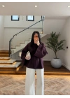 MÜRDÜM GENİŞ KOL DETAY GÖMLEK -5568