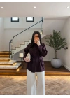 MÜRDÜM GENİŞ PATLI BAĞCIKLI GÖMLEK-5529