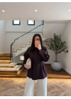 MÜRDÜM GENİŞ PATLI BAĞCIKLI GÖMLEK-5529