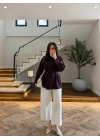 MÜRDÜM GENİŞ PATLI BAĞCIKLI GÖMLEK-5529