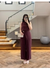 MÜRDÜM HALTER YAKA BLUZ TAKIM-9160