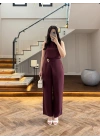 MÜRDÜM HALTER YAKA BLUZ TAKIM-9160