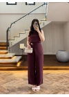 MÜRDÜM HALTER YAKA BLUZ TAKIM-9160