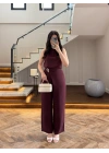 MÜRDÜM HALTER YAKA BLUZ TAKIM-9160