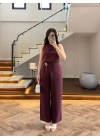 MÜRDÜM HALTER YAKA BLUZ TAKIM-9160