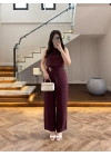 MÜRDÜM HALTER YAKA BLUZ TAKIM-9160