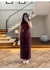 MÜRDÜM HALTER YAKA BLUZ TAKIM-9160