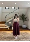 MÜRDÜM KEMER DETAYLI ETEK - 580547