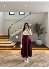 MÜRDÜM KEMER DETAYLI ETEK - 580547
