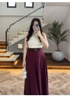 MÜRDÜM KEMER DETAYLI ETEK - 580547