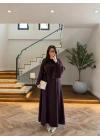 MÜRDÜM KULPLU BAĞCIKLI ELBİSE-2417