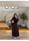 MÜRDÜM KULPLU BAĞCIKLI ELBİSE-2417