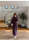 (KARGOLAMA 10 EKİM MÜRDÜM TASARIM BLUZ ETEK TAKIM-26KY6058