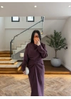 (KARGOLAMA 10 EKİM MÜRDÜM TASARIM BLUZ ETEK TAKIM-26KY6058