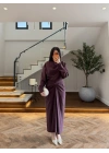 (KARGOLAMA 10 EKİM MÜRDÜM TASARIM BLUZ ETEK TAKIM-26KY6058