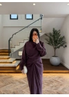 (KARGOLAMA 10 EKİM MÜRDÜM TASARIM BLUZ ETEK TAKIM-26KY6058